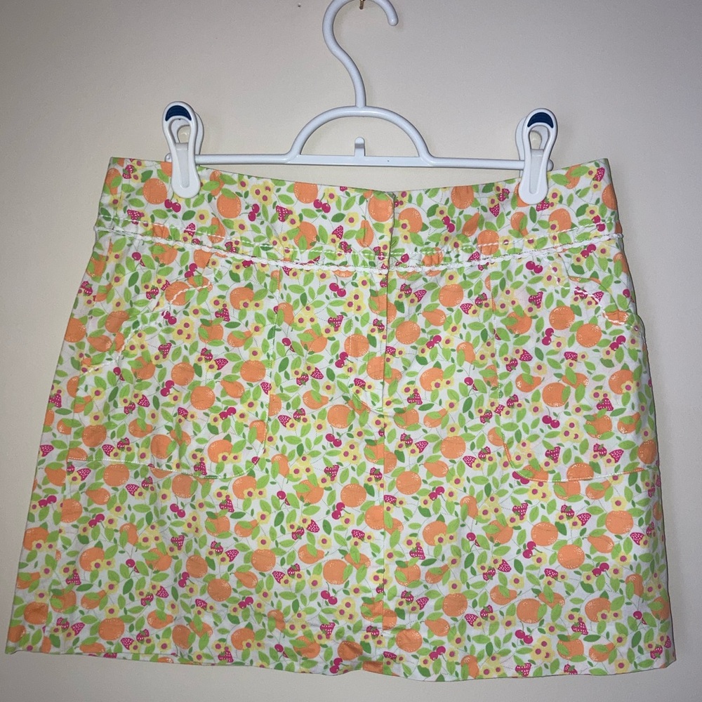 Lily Pulitzer fruit skort